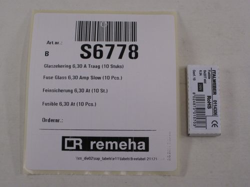 Remeha-Feinsicherung-6-30-A-At-10-St-S6778 gallery number 1